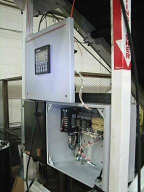 the panel during installation